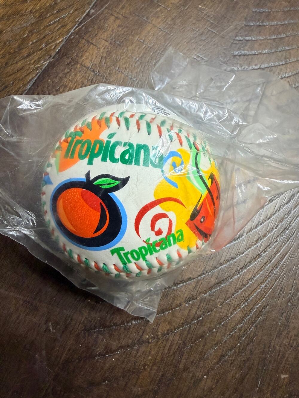 Vtg 1999 Tampa Bay Devil Rays Tropicana Field Off Wall Fotoball Baseball Boggs